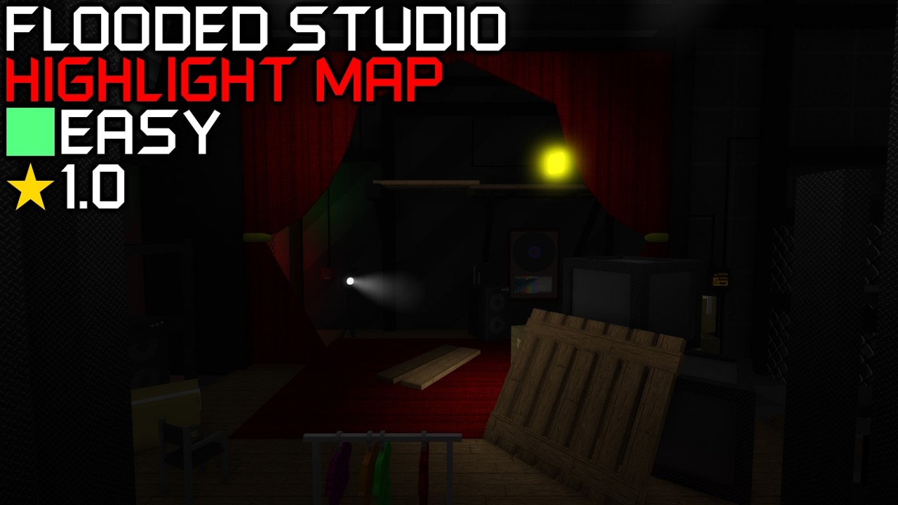 Roblox: Flood Escape 2 - Flooded Studio [Highlight Map] (Easy - 1.0)