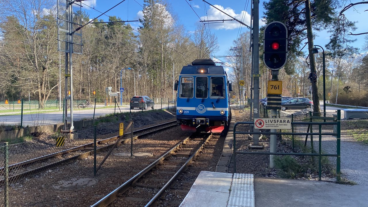 Utforskar Roslagsbanan! Del 1(Stockholms Östra-Näsbypark)