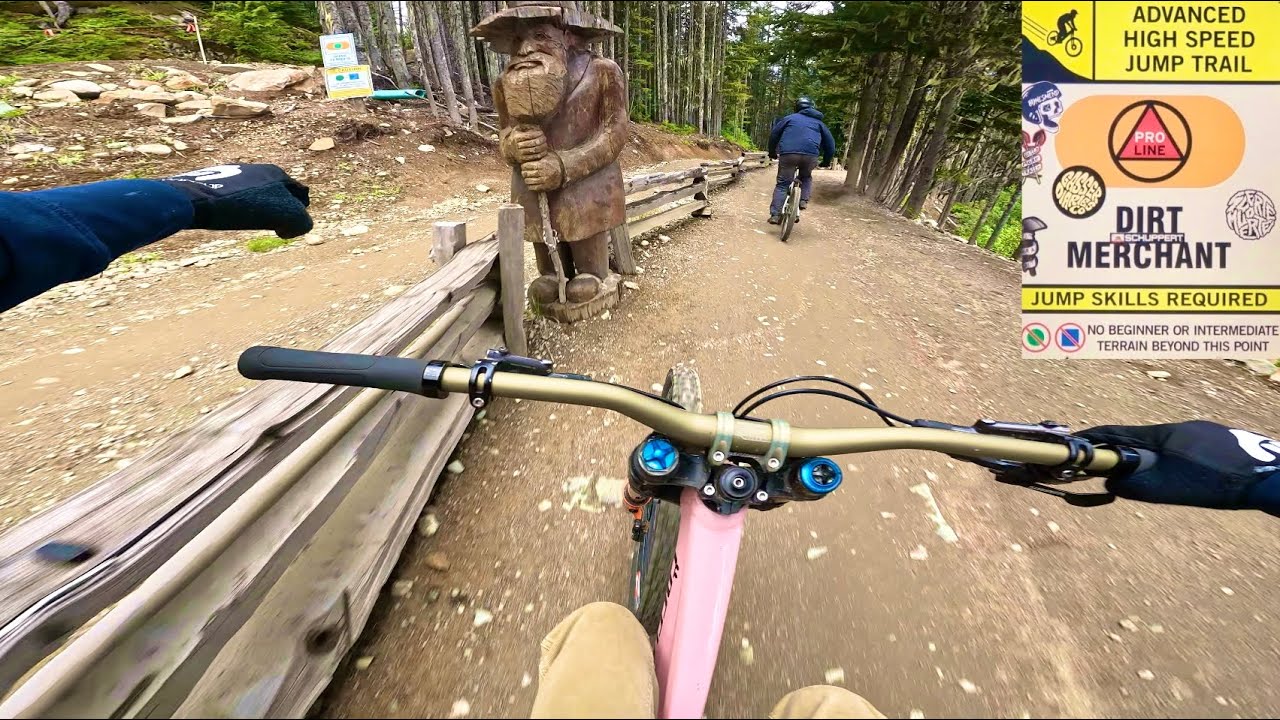 DIRT MERCHANT Pro line! 2026 trail preview - Whislter Bike Park - YouTube