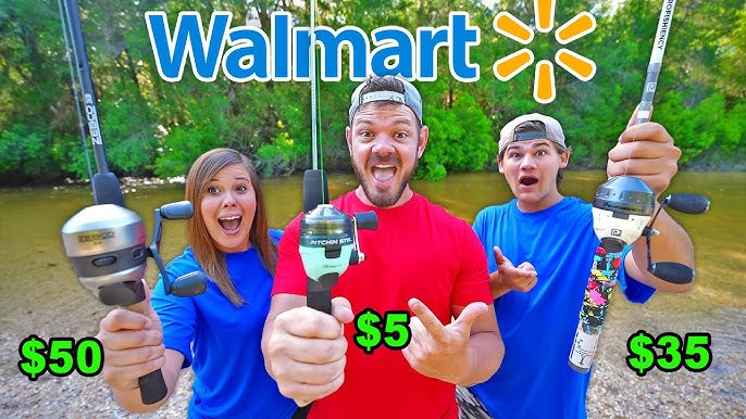 Testing CHEAPEST Walmart Fishing Combos! (Worth it??) 