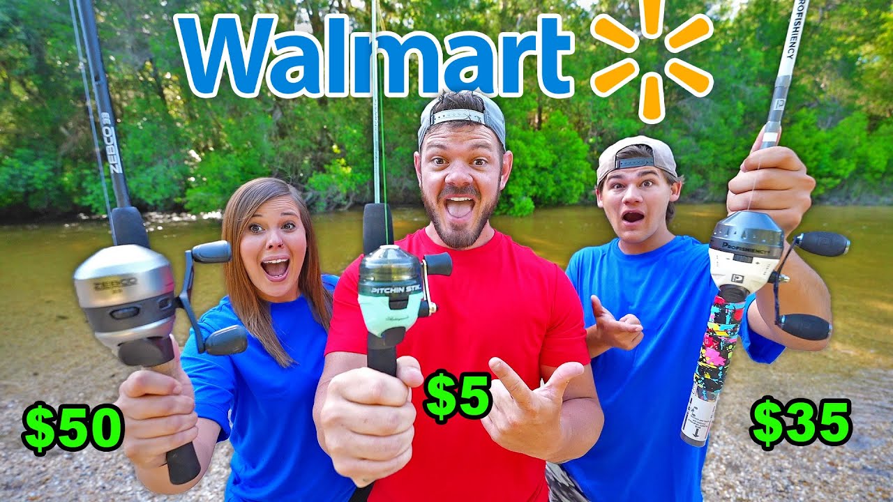 Watch Walmart's WORST vs BEST Push Button Fishing Combos! Video on Tackle .net