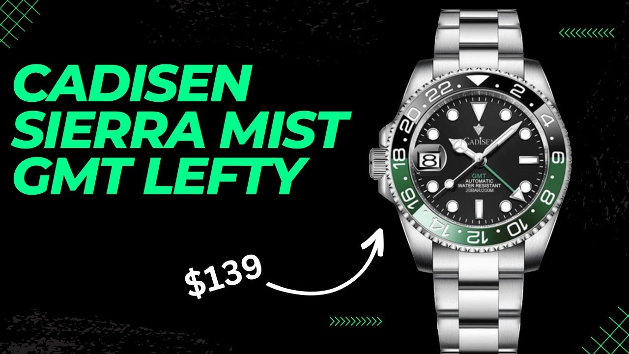 Left Handed Sprite Alternative! Cadisen Sierra Mist GMT - YouTube