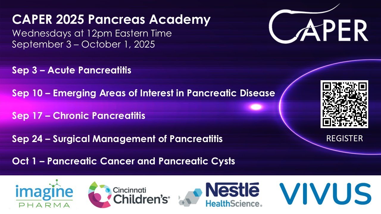 CAPER 2025 Pancreas Academy: Acute Pancreatitis