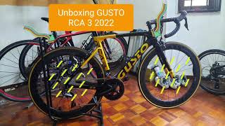 Unboxing GUSTO RCA 3 2022