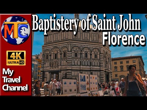 Video: Florences baptisterī apmeklējums