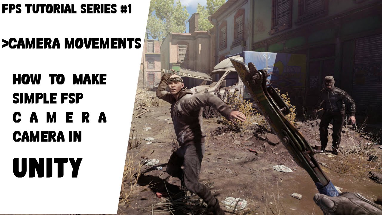 SIMPLE FIRST PERSON CAMERA IN UNITY HINDI/URDU -------- FPS Series #1 ...