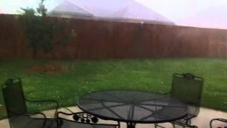 14 Jun 2011 Microburst in Norman OK