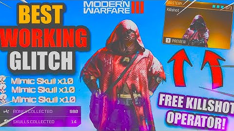 (NEW) BEST WORKING UNLIMITED FAST 200 MIMIC SKULLS/BONES GLITCH IN MW3 AFTER ALL PATCHES!