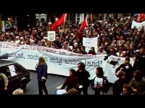 1981: Grootste demonstratie ooit tegen kruisraketten te Amsterdam - oude filmbeelden