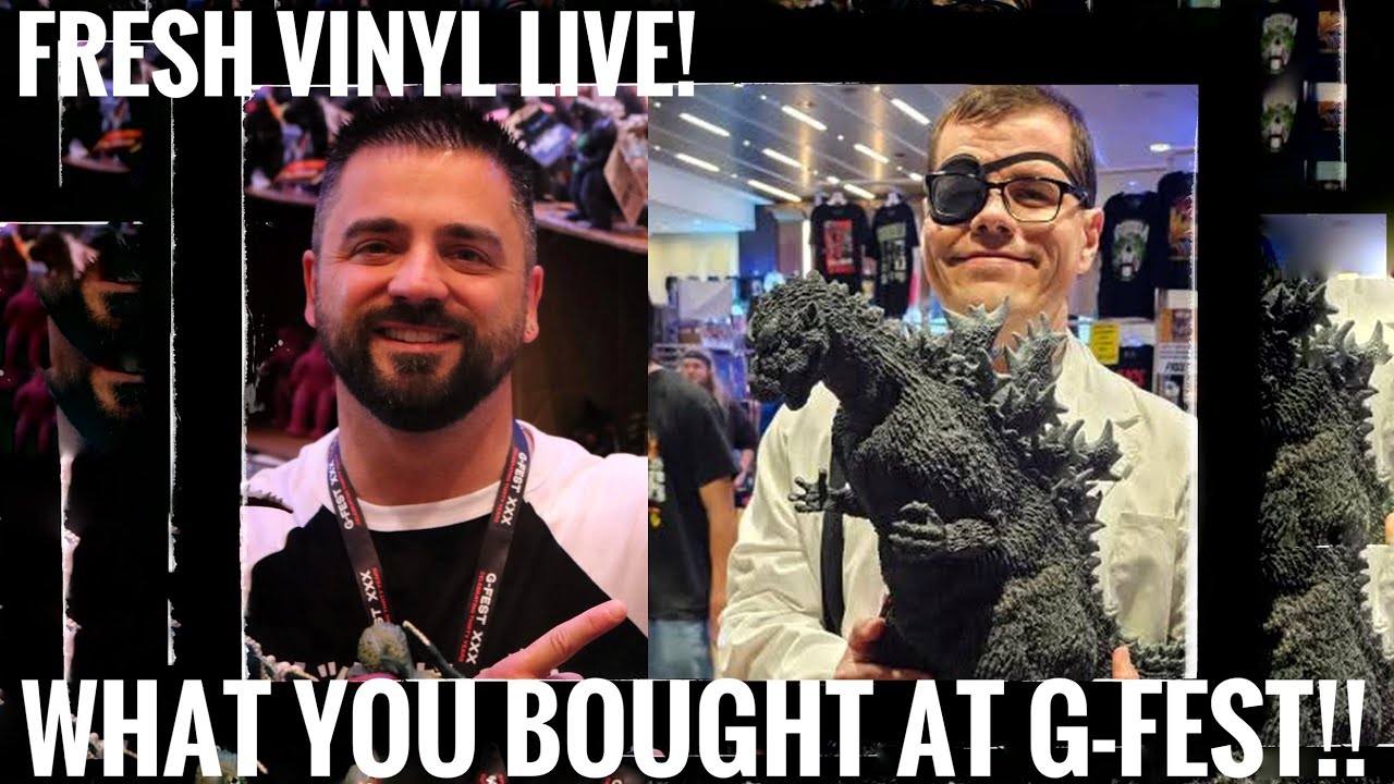 FRESH VINYL LIVE! Special WHAT YOU BOUGHT AT G-FEST XXX w/Clark Robertson!!