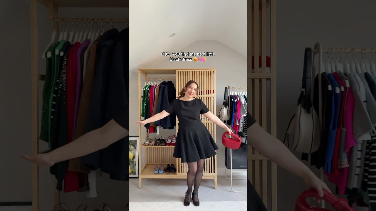 The perfect little black dress for work 😊