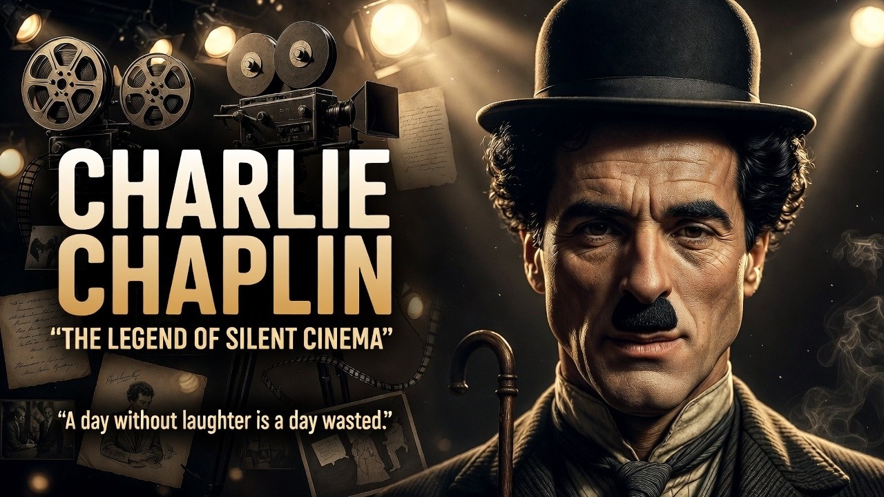 Charlie Chaplin: The Homeless Boy Who Became a Legend || Learn English Through Story