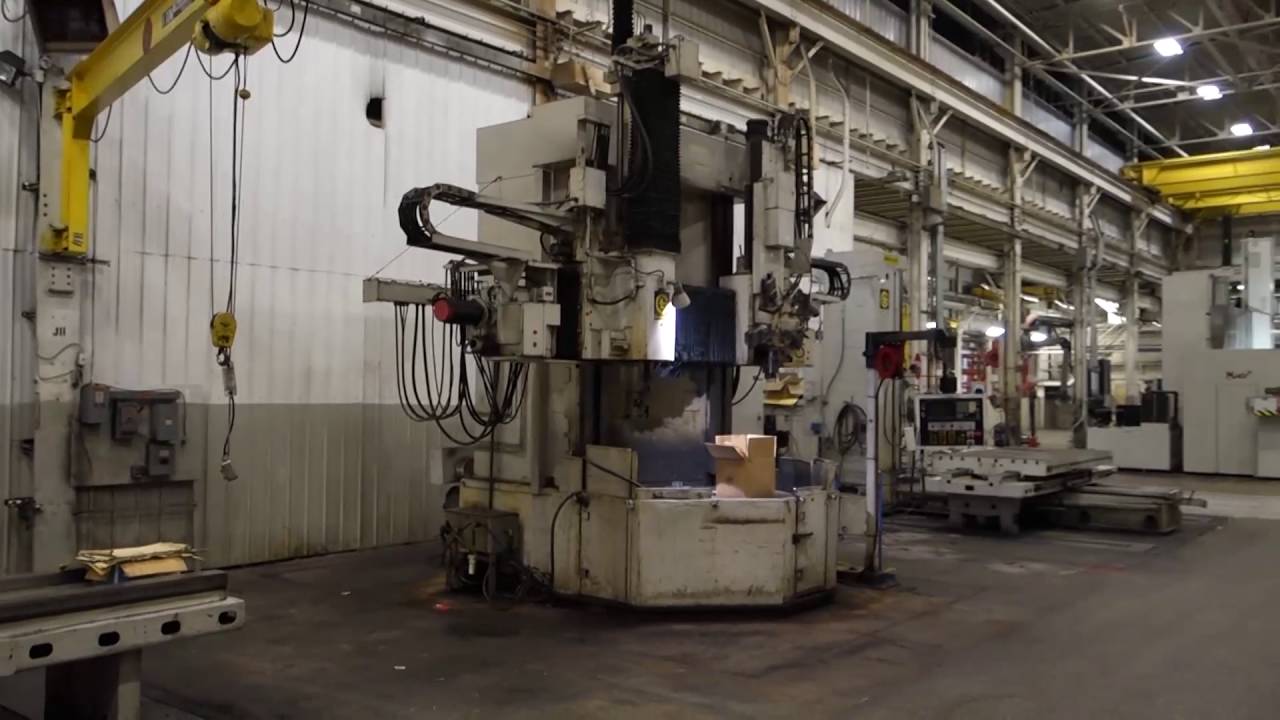 Giddings & Lewis CNC Vertical Turret Lathe at Joy Global Auction