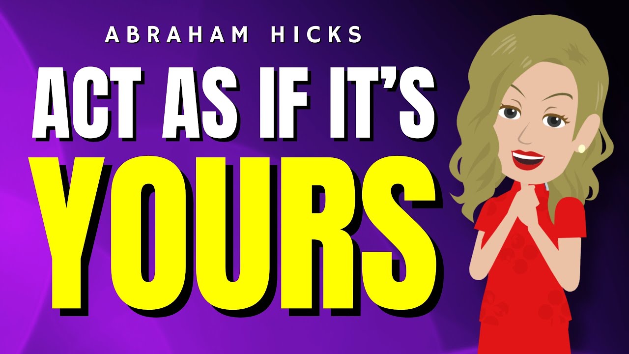 It's already YOURS - Align Your Energy to Receive! 💜✨ Abraham Hicks