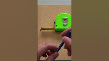 Daily Life Hack | Make Perfect Circles Using A Tape Measure