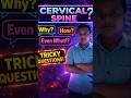 Anatomy of Cervical Spine in Next 60 secs..... #anatomy #physiotherapist