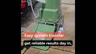 Kraken Stationary Bin Cleaner (Patent Pending) #bincleaning #trashcancleaning #stationarybincleaner