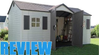 Lifetime 6446 Outdoor Storage Shed - Great looking shed