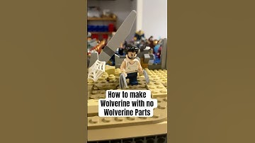 How to make Wolverine out of LEGO using no Wolverine Parts