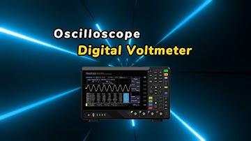Oscilloscope Digital Voltage Meter Settings #oscilloscope #hantek