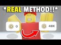 How to get free robux easy real method