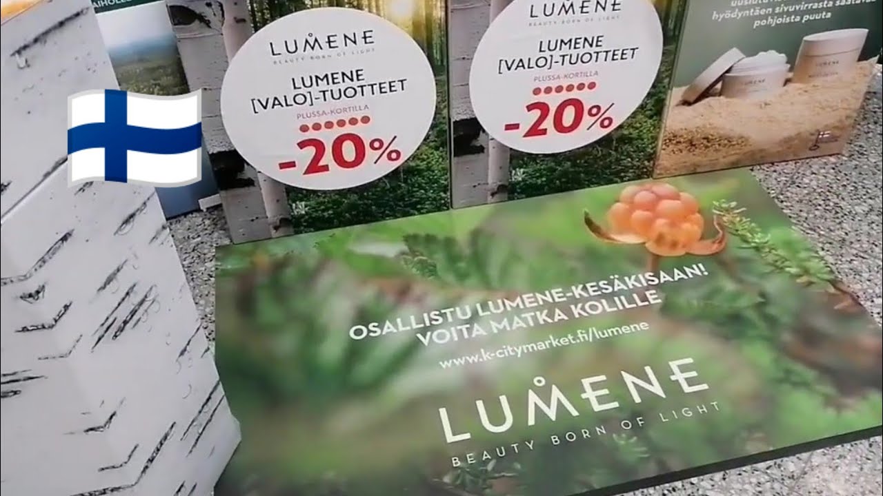 Натуральная косметика - Lumene Финский бренд, Ноги несут в Citymarket ...