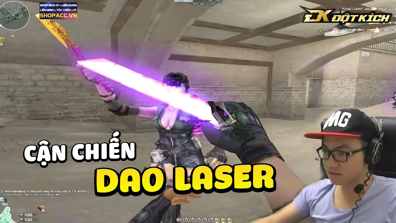 Đột Kích - Cận Chiến Dao Laser huyền thoại - Trung Tô CF