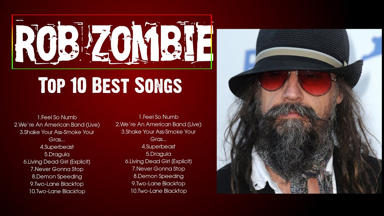 R O B   Z O M B I E  Best Hits Songs Playlist Ever ~ Greatest Hits Of Full Album