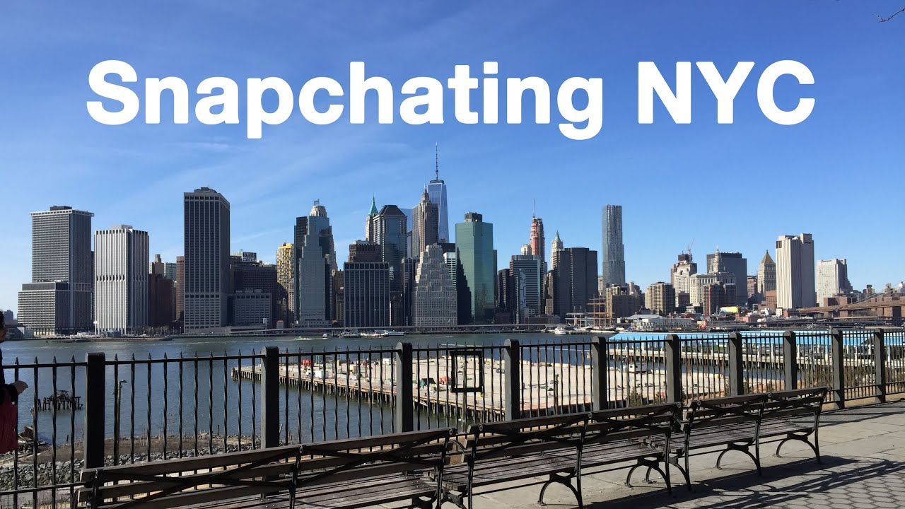 Snapchating NYC YouTube