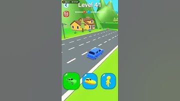 Shape-shifting🏃🚤🚓New Gamell Levels Walkthrough GameplayAndroid, ios SSNG #41 #shapeshifiting