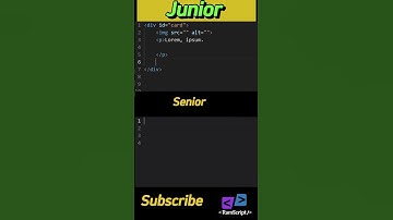 Junior vs Senior Developer | RamScript  #codingtutorial #css #html #shorts #viralshorts #coding