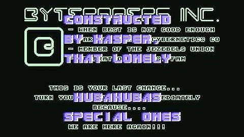 Byterapers Incorporated Intro 7 ! Commodore 64 (C64)