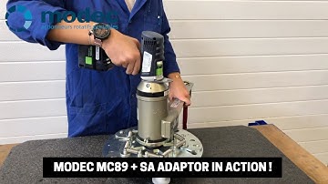 modec MC89 + SA adaptor in action !