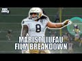 Dallas cowboys 3rd round pick marist liufau is a missile  film breakdown