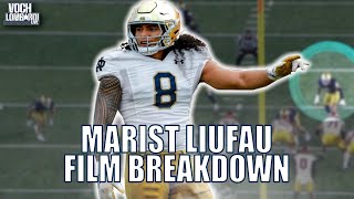 Dallas Cowboys 3rd round pick Marist Liufau is a missile || Film Breakdown