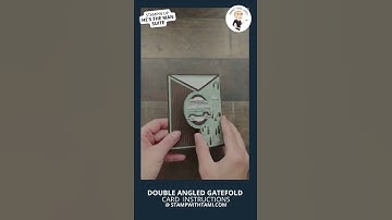 Masculine Fun Fold Cards #shorts