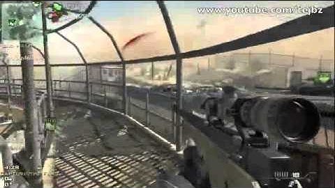MW3 - Quickscoping Sniper Gameplay! L118A on Dome