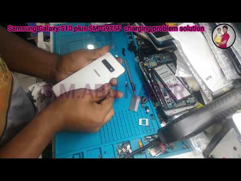 Samsung Galaxy S10 plus _ SM-G975F  charging problem solution _ Fix Batt...