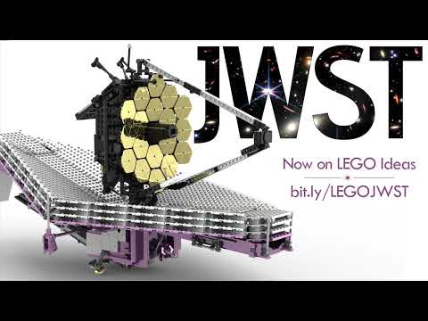 NASA's JWST on LEGO Ideas