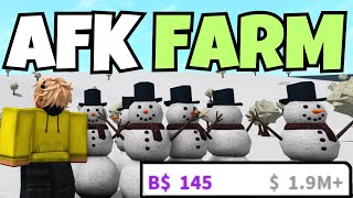 How To AFK Make Snowman In Bloxburg 2024