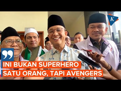 Soal Kapten Tim Pemenangan Amin, Anies: Bukan Superhero Satu Orang