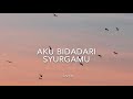 Aku bidadari syurgamu  cover