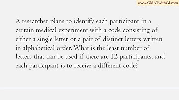 A researcher plans to identify each participant in a certain medical experiment