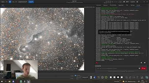 Astrophotography mono processing tutorial using Siril and Photoshop
