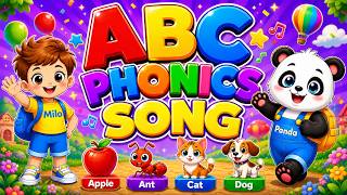 ABC Phonics Song with 2 Words | Fun Kids Learning Video A to Z