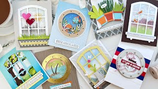 Introducing My NEW Windows with a View Collection | Spellbinders