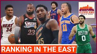 Where do the Cleveland Cavaliers rank in the Eastern Conference now with LeBron joining the 76ers