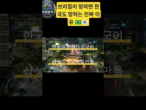 브라질이 망하면 한국도 망하는 진짜 이유 🇧🇷🇰🇷