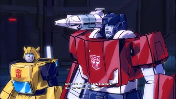 Transfomers Devastation Chapter 2 Proudstar Bumblebee gameplay PRIME difficulty