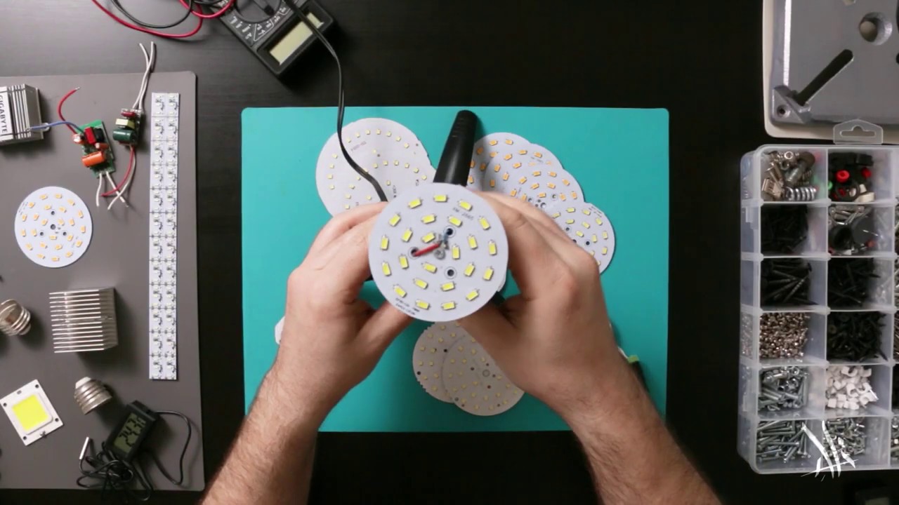 DIY Led Bulb صناعة لمبة ليد YouTube